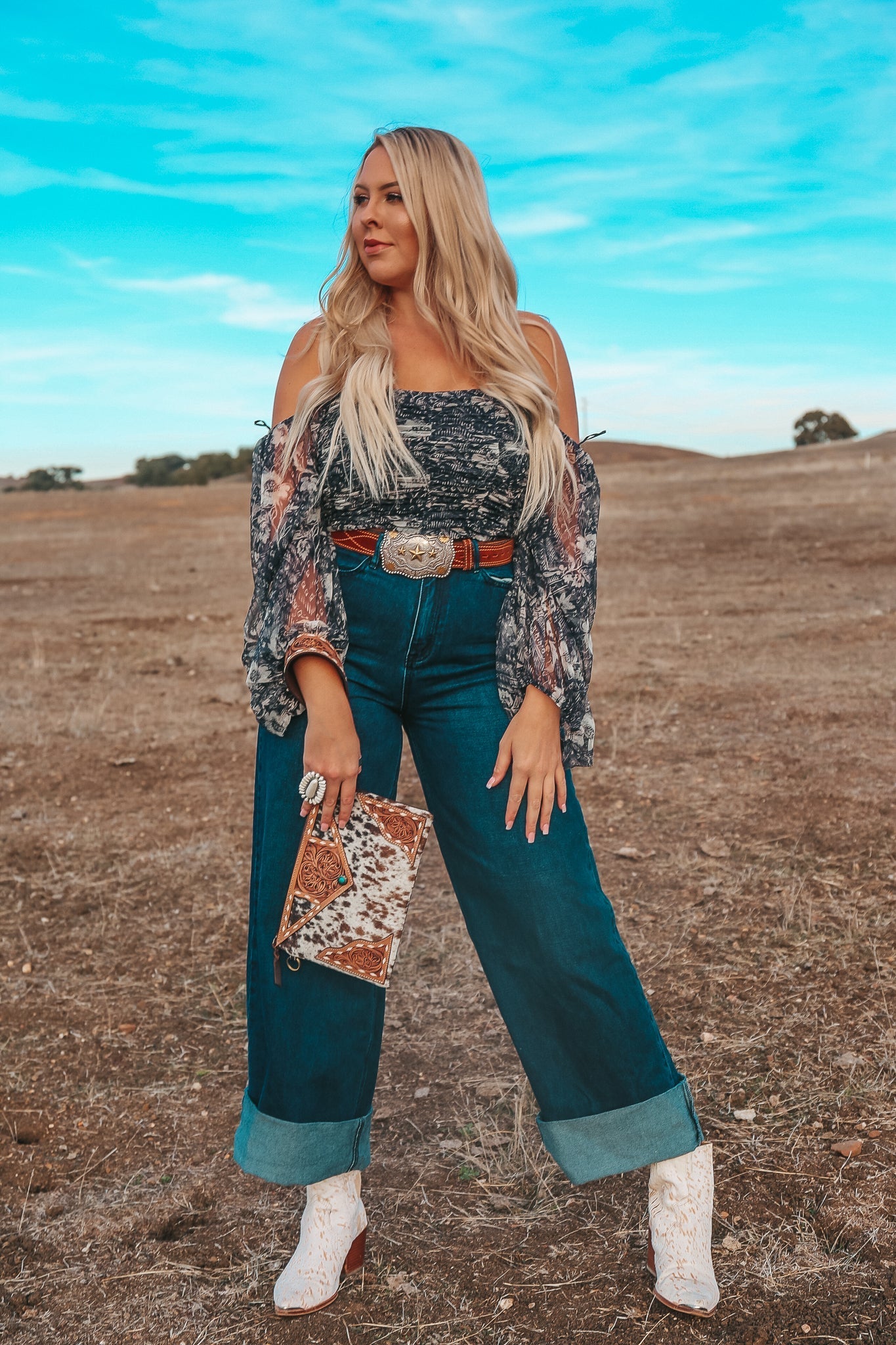 The Claudette Wristlet / Crossbody a Haute Southern Hyde by Beth Marie Exclusive Haute Southern Hyde