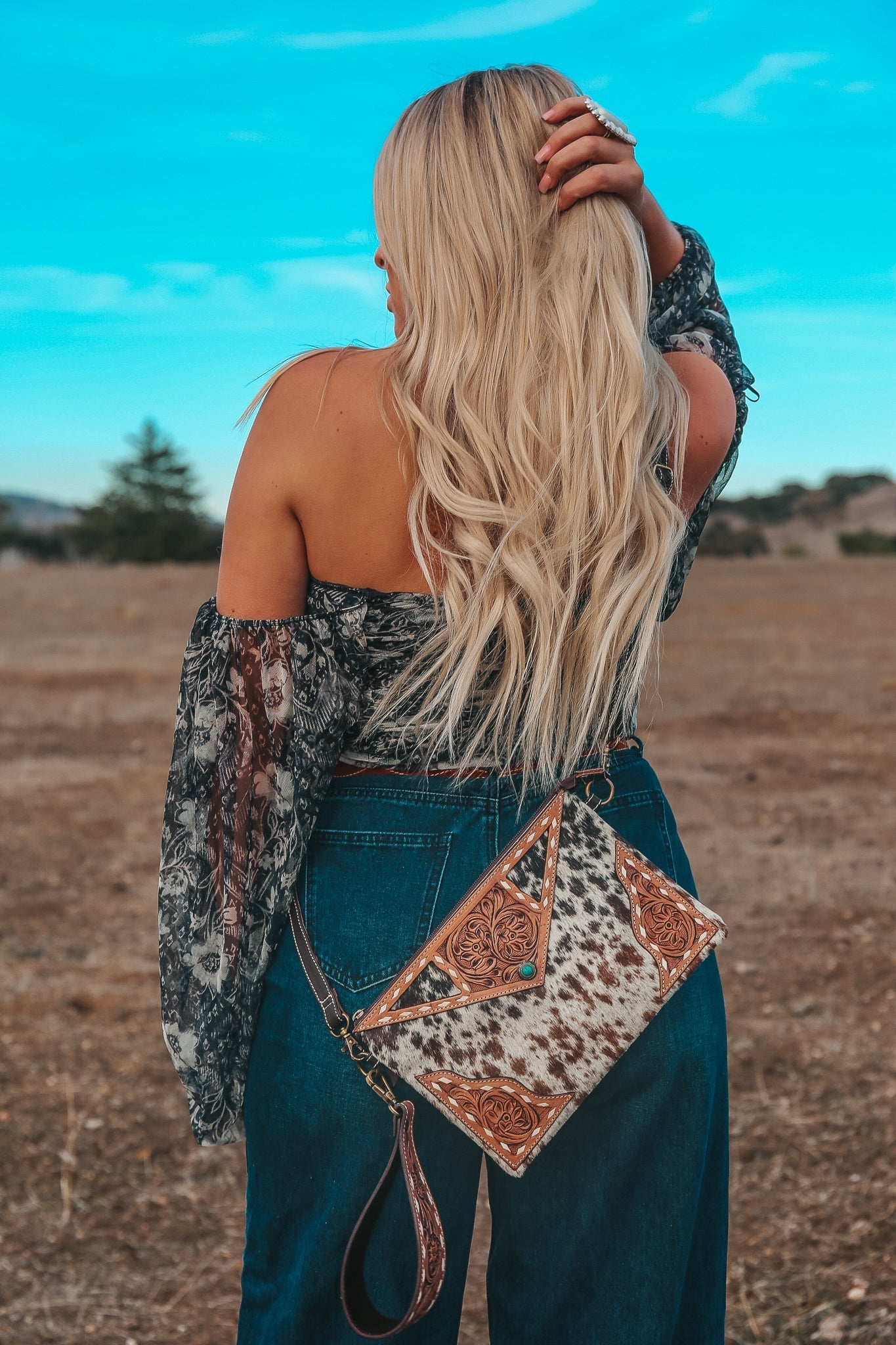 The Claudette Wristlet / Crossbody a Haute Southern Hyde by Beth Marie Exclusive Haute Southern Hyde