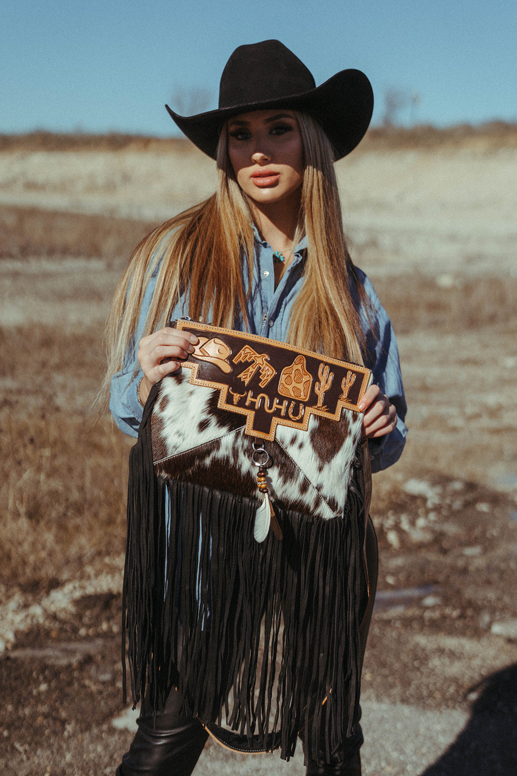 The Western & Branded Crossbody a Haute Southern Hyde by Beth Marie Exclusive Haute Southern Hyde
