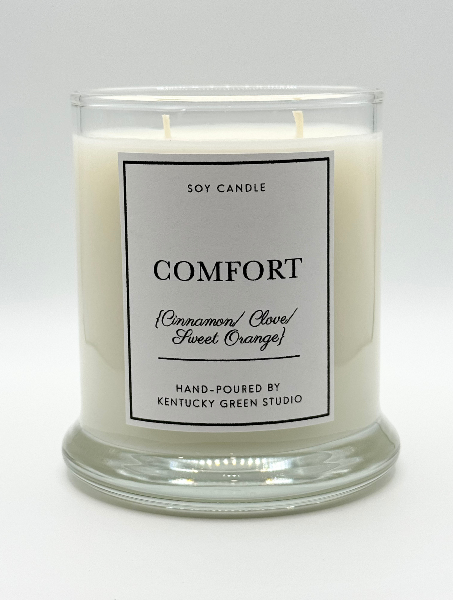 Comfort Soy Candle Kentucky Green Studio