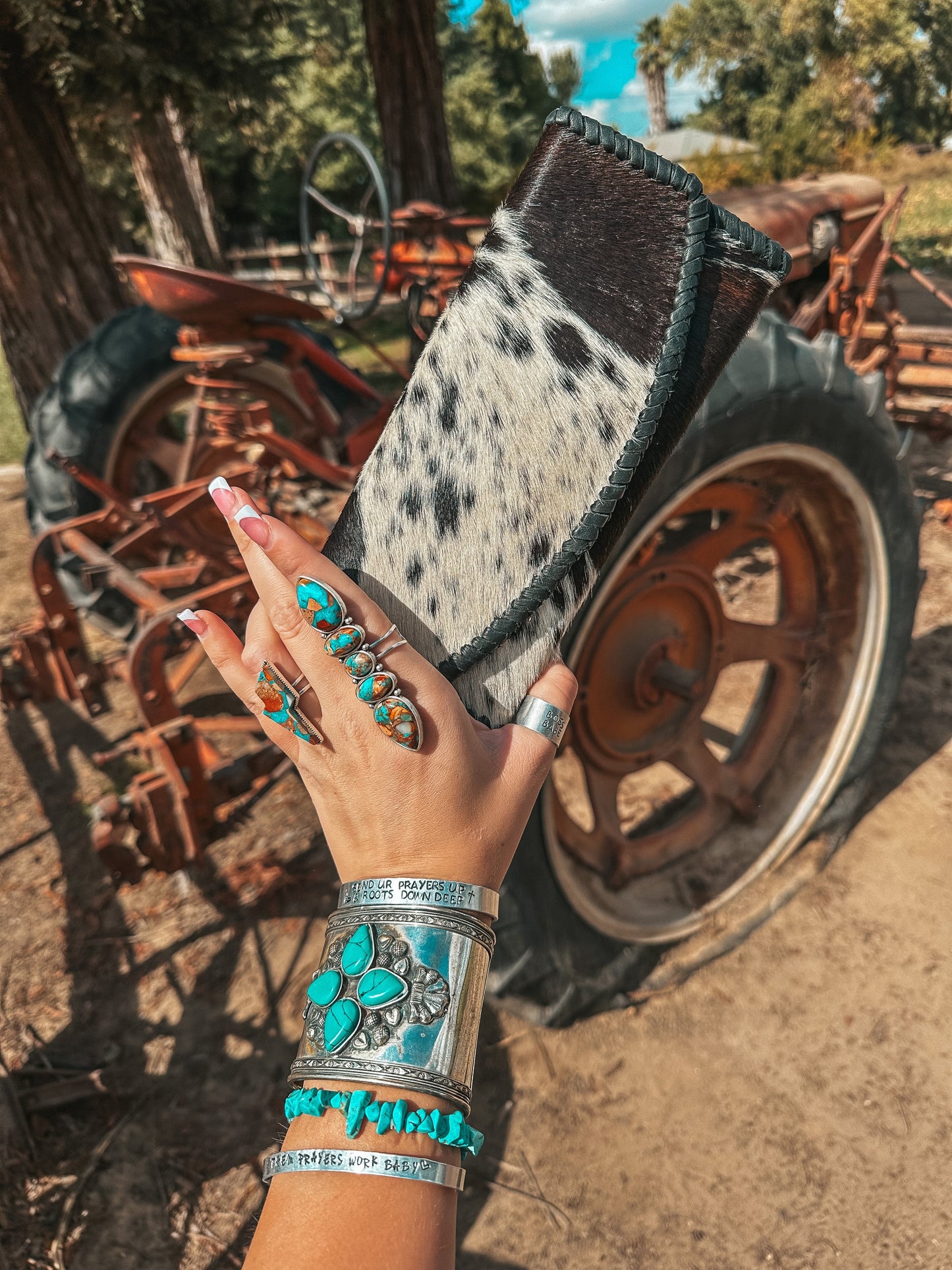 The Elva (Black Leather) Wallet a Haute Southern Hyde by Beth Marie Exclusive Haute Southern Hyde