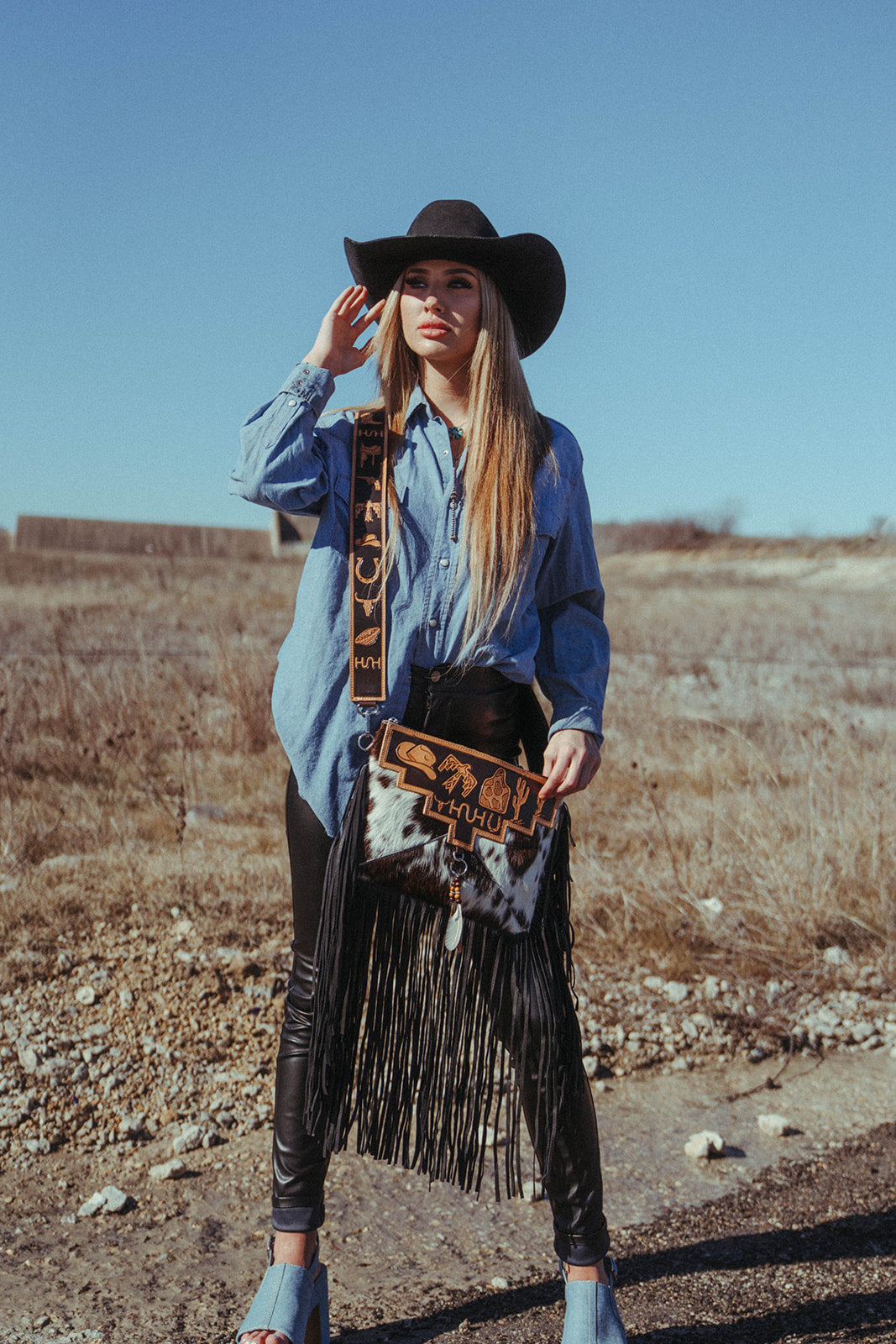 The Western & Branded Crossbody a Haute Southern Hyde by Beth Marie Exclusive Haute Southern Hyde