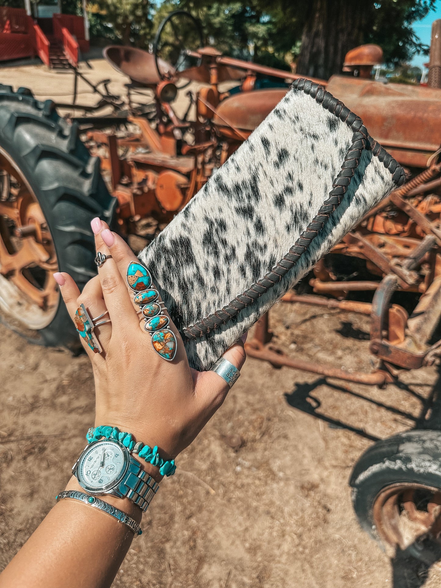 The Elva (Brown  Leather) Wallet a Haute Southern Hyde by Beth Marie Exclusive Haute Southern Hyde