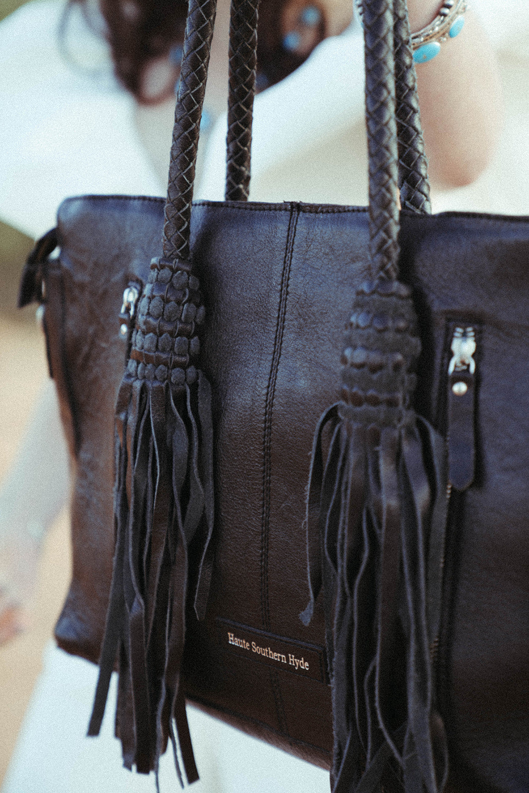 The Old Money Tote a Haute Southern Hyde by Beth Marie Exclusive Haute Southern Hyde