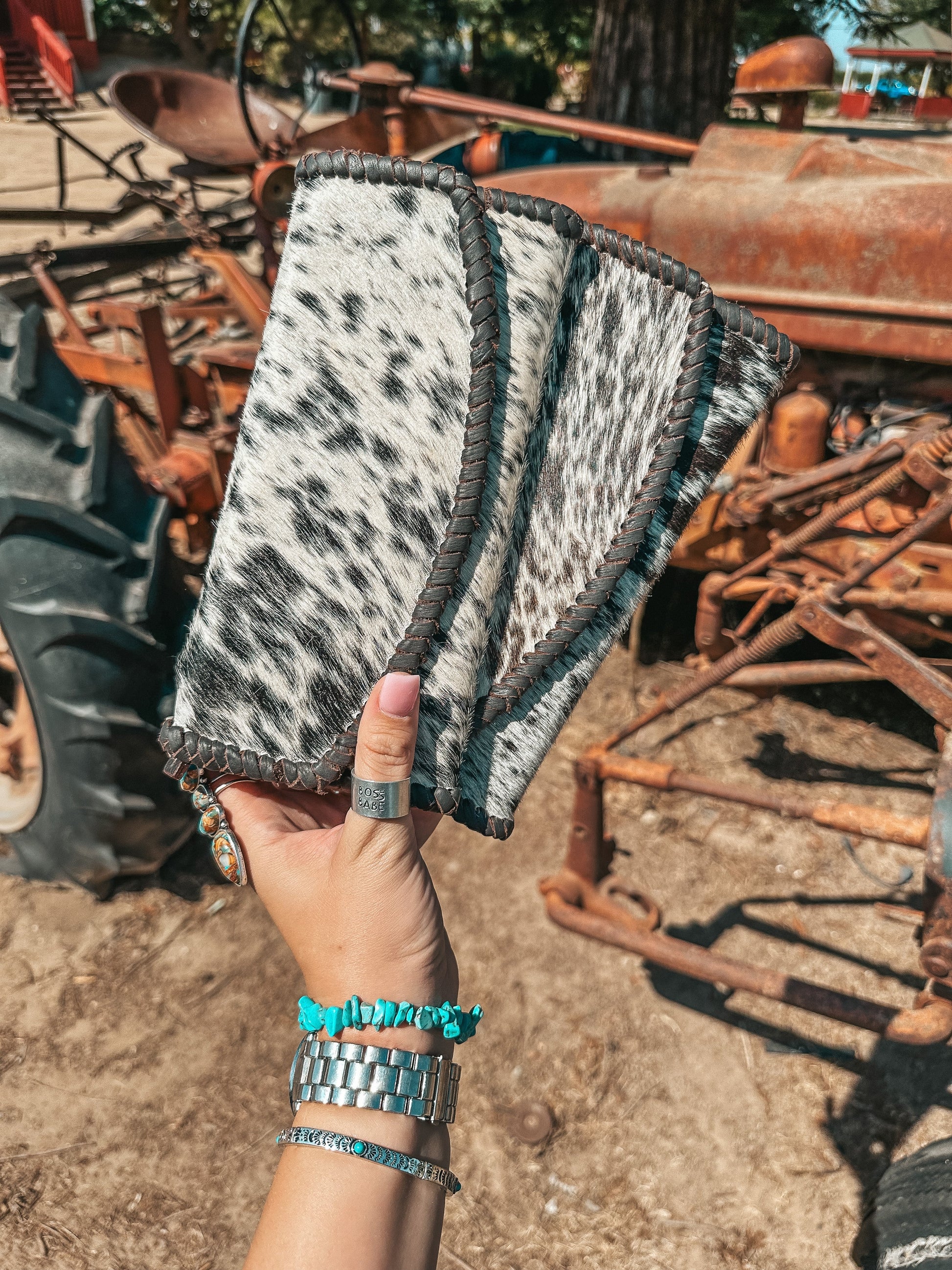 The Elva (Brown  Leather) Wallet a Haute Southern Hyde by Beth Marie Exclusive Haute Southern Hyde