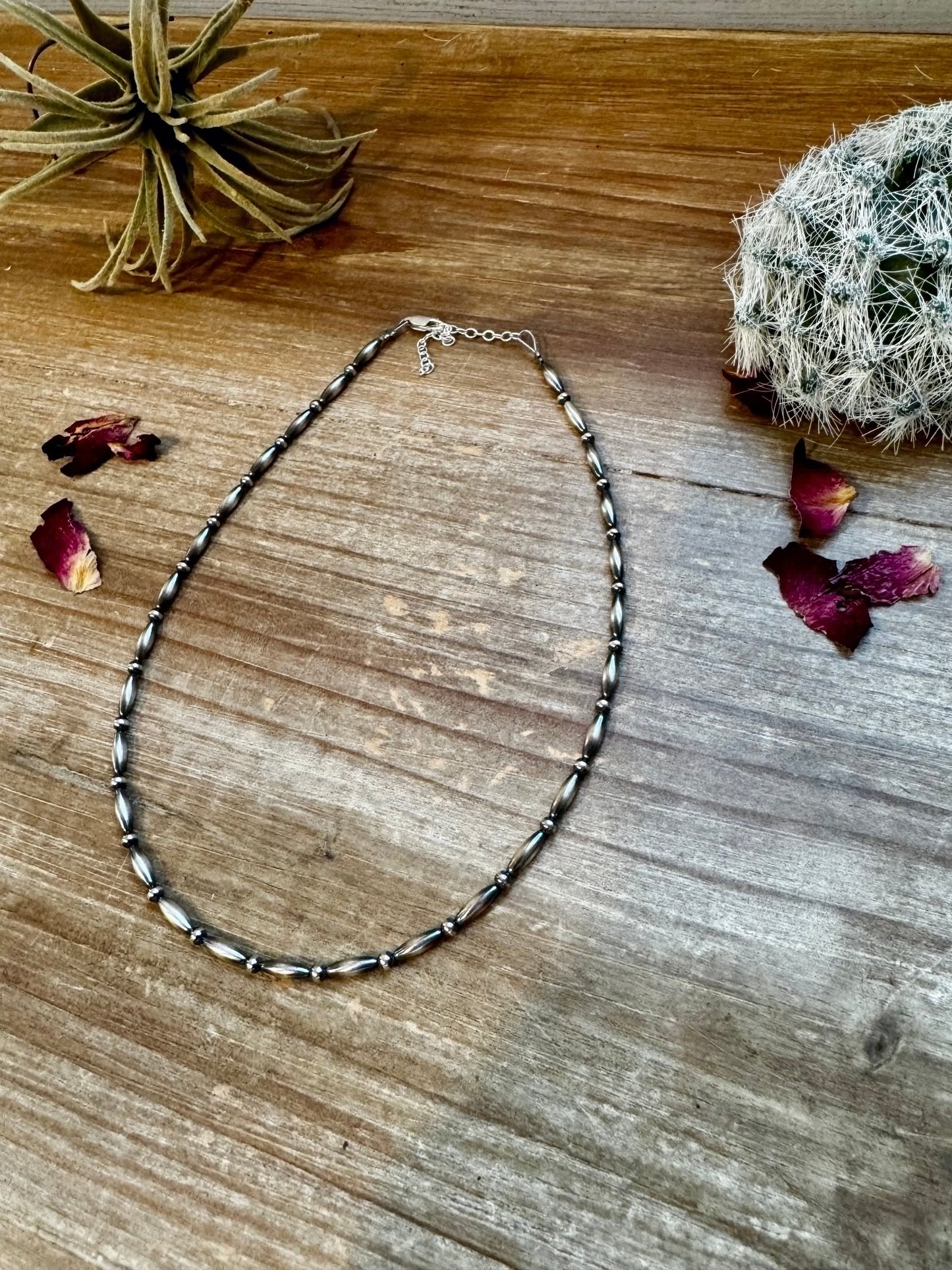 Mini Torpedo choker Sterling Silver Pearls The Bijoux FAB Jewelry