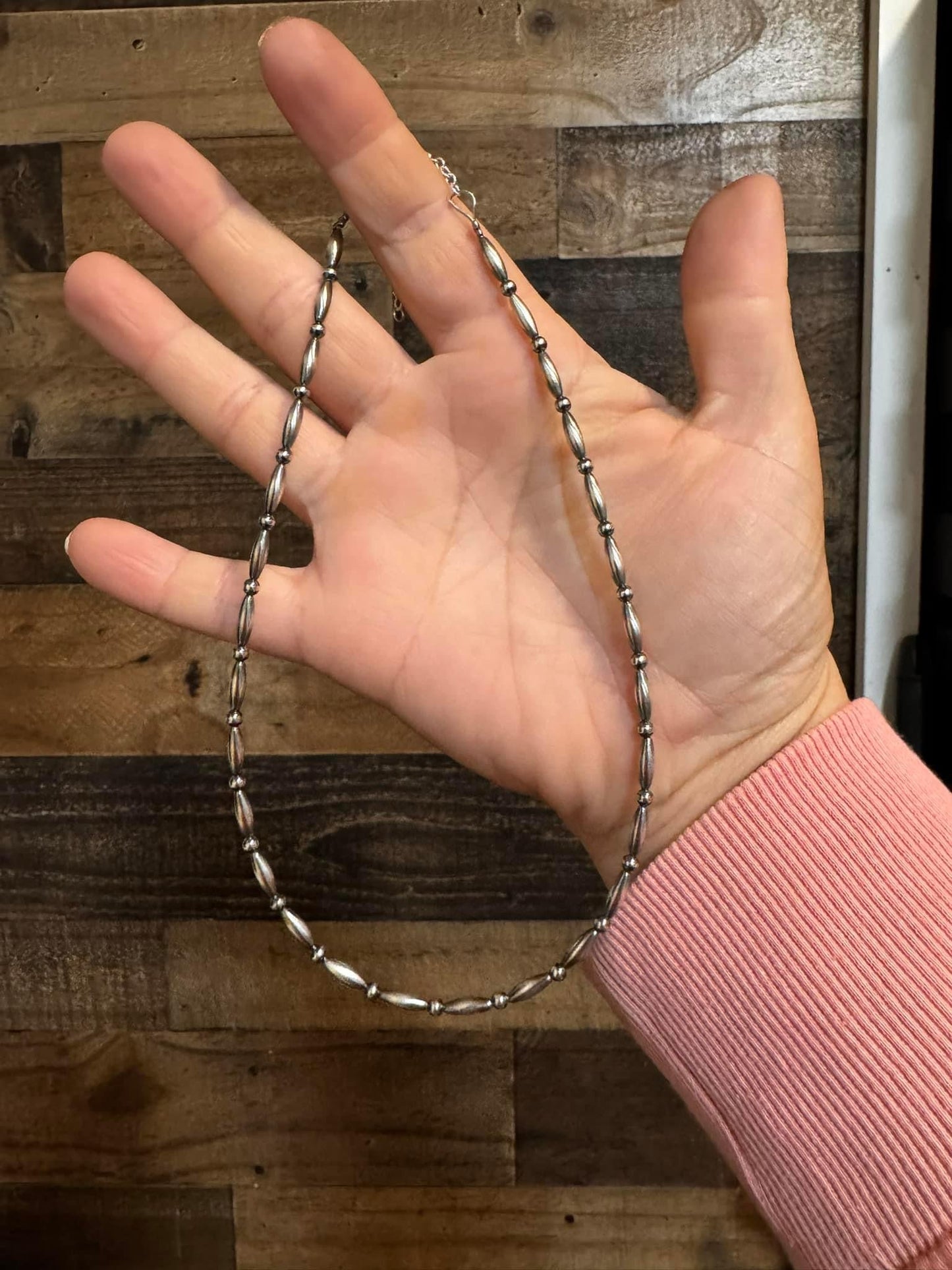Mini Torpedo choker Sterling Silver Pearls The Bijoux FAB Jewelry