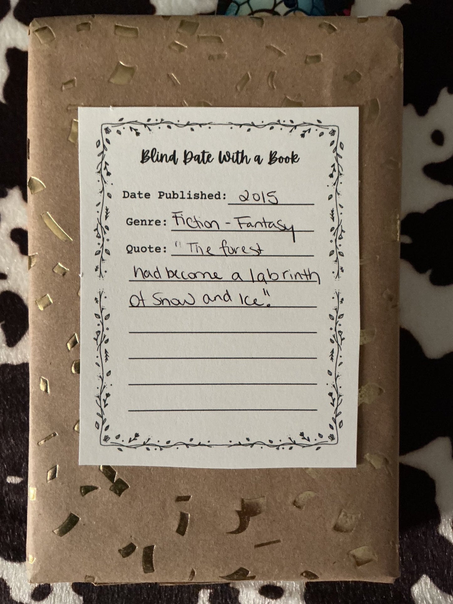 Date Night With a Book - Single Book / Book Lover Gift Cedar Hill Country Market
