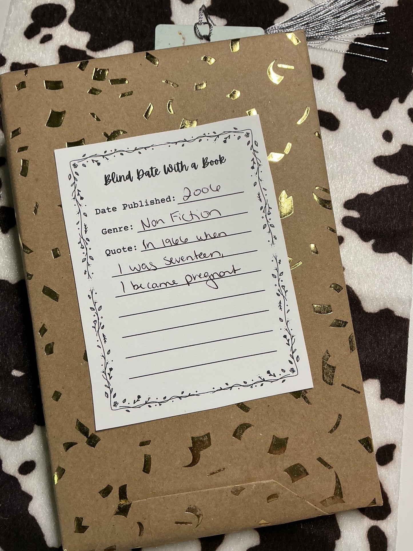 Date Night With a Book - Single Book / Book Lover Gift Cedar Hill Country Market