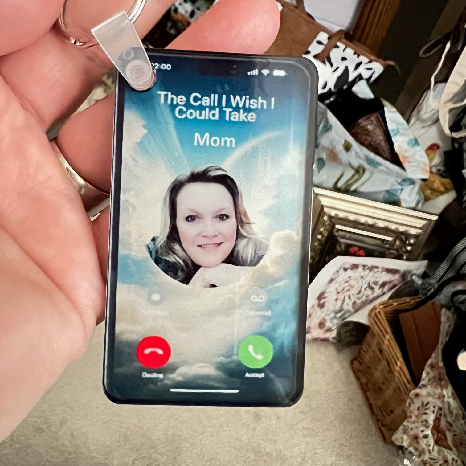 Photo Memorial Keychain The Call I Wish I Could Make The Call I Wish I Could Take - Personalized Acrylic Photo Keychain Cedar Hill Country Market