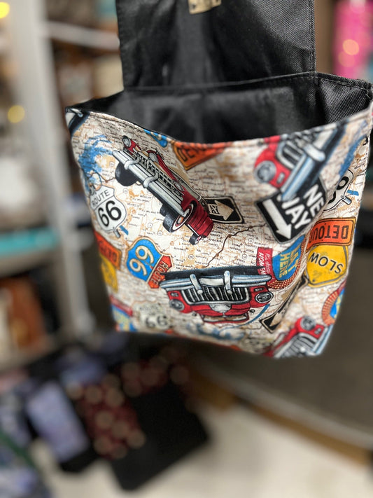 Western Themed AUTO TRASH Bags with snap hanger handle Cedar Hill Country Market