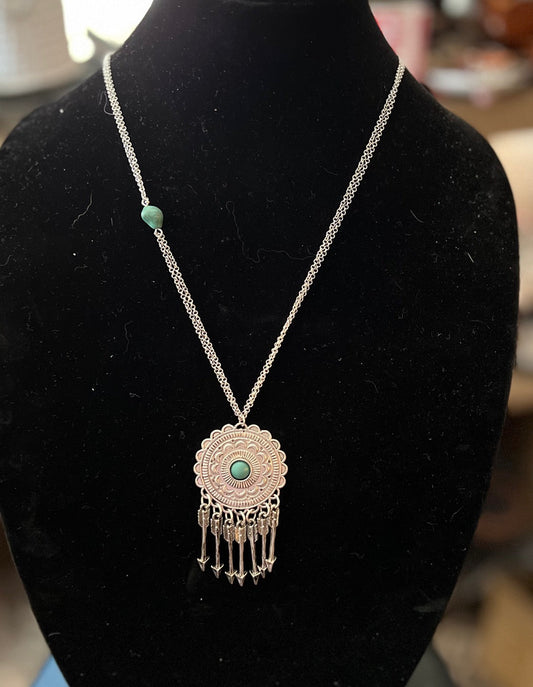 Native American Inspired Dream Catcher Pendant Necklace Cedar Hill Country Market