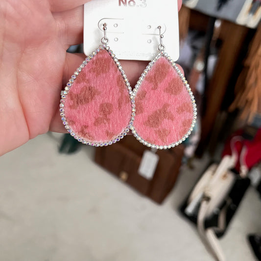 Hair on Hide Jewel Teardrops Multi CedarHill Country Market