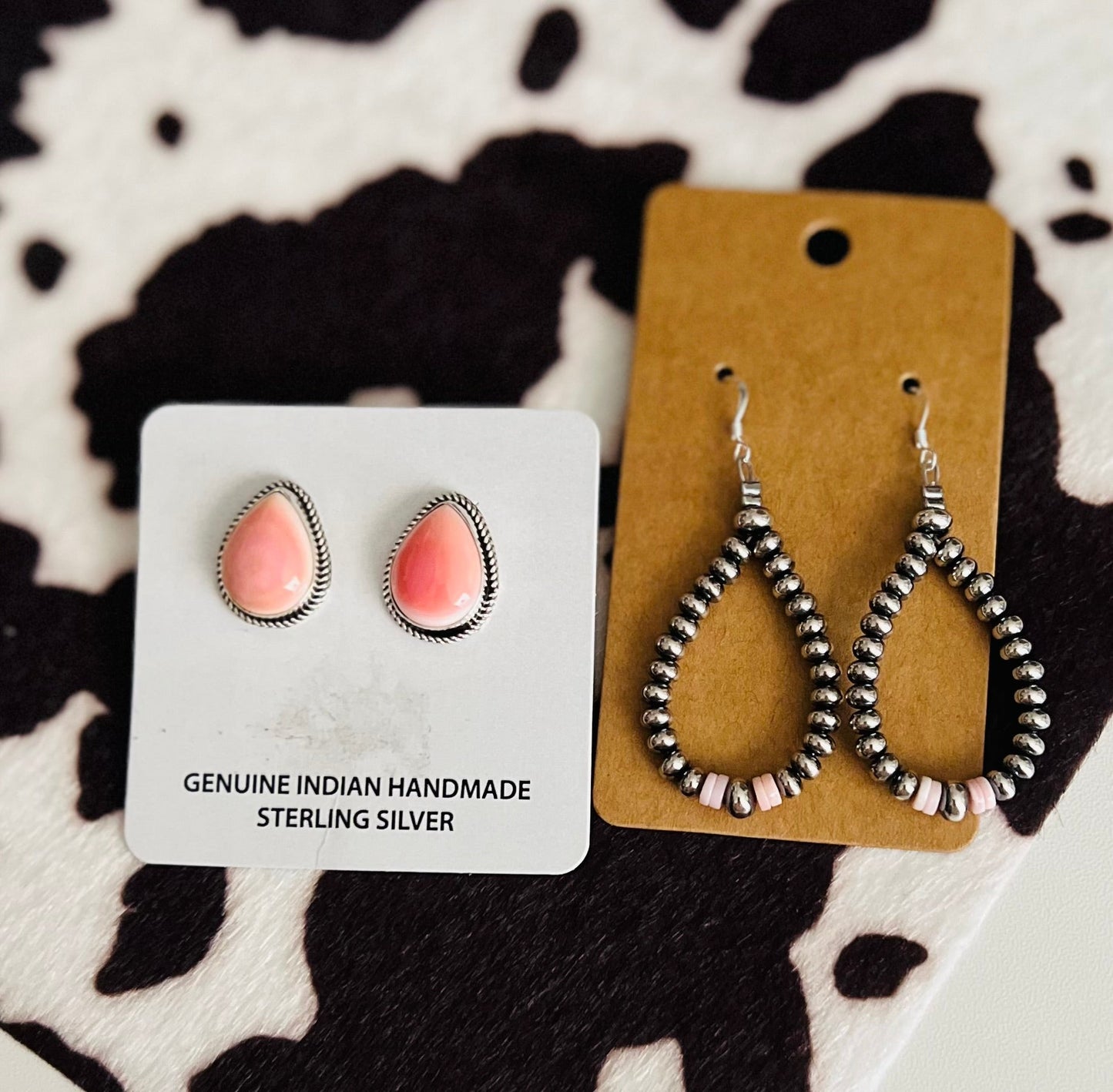 Pink Conch Bundle of Earrings Cedar Hill Country Market