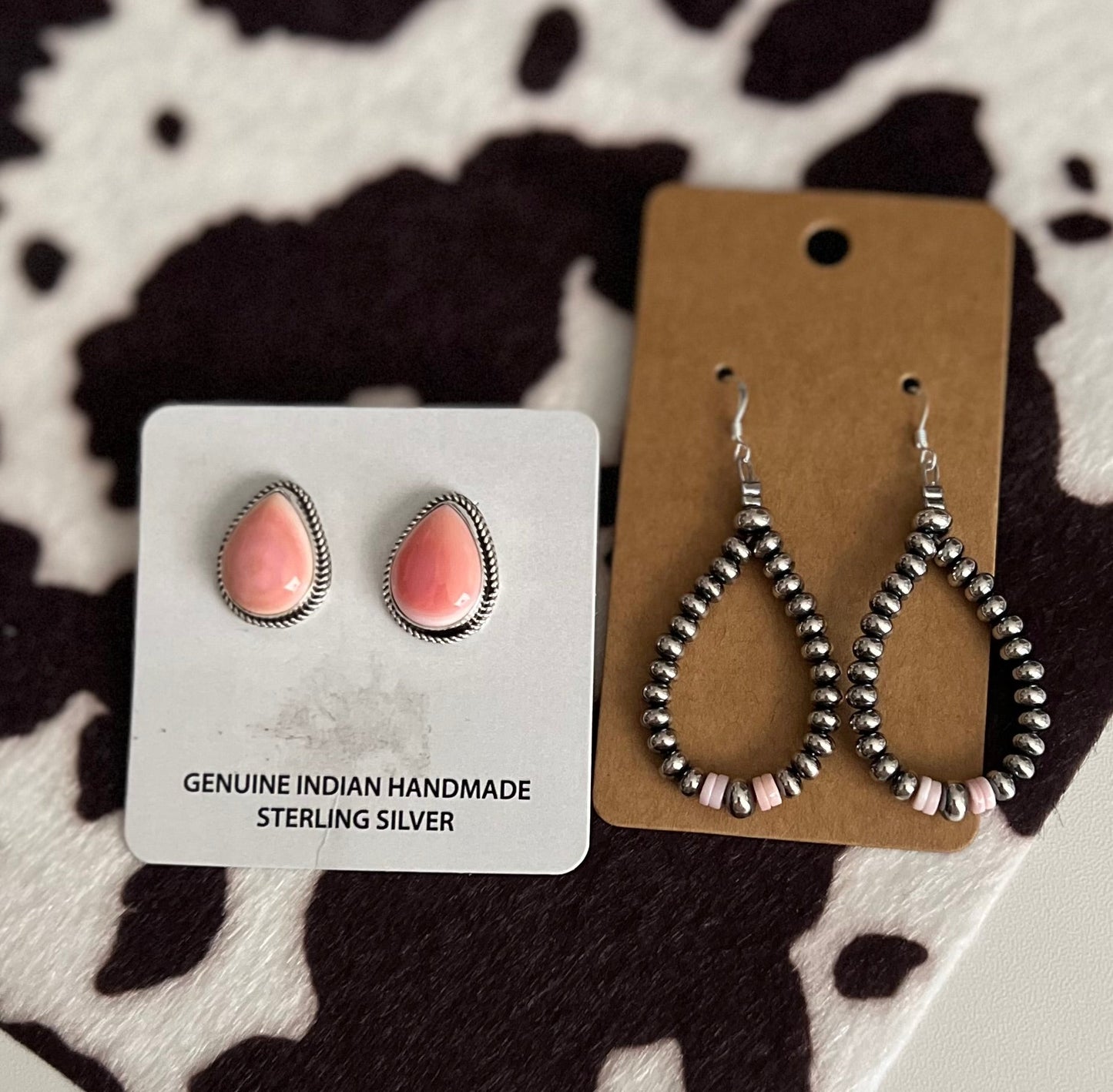 Pink Conch Bundle of Earrings Cedar Hill Country Market