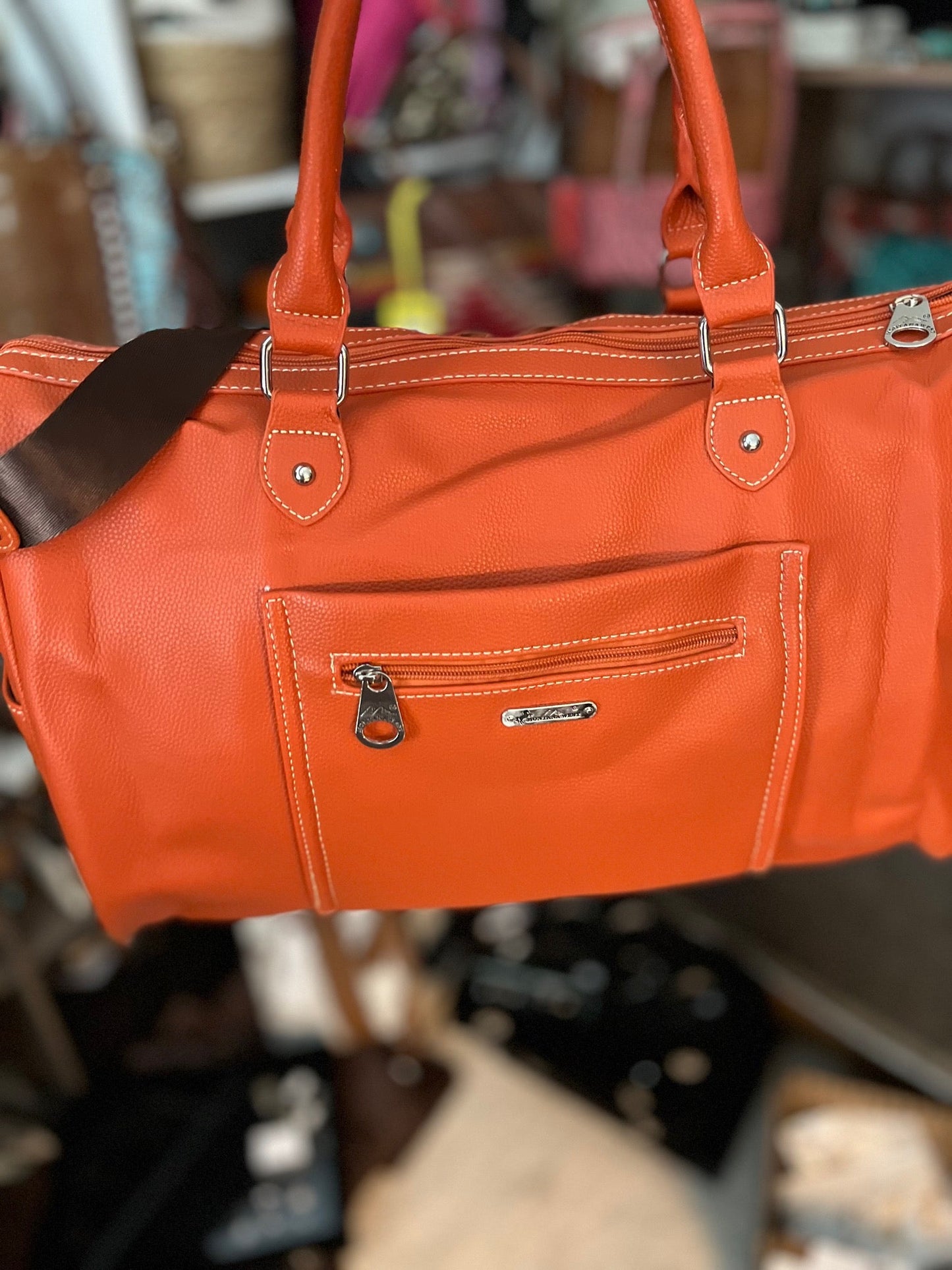 Montana West Collection Weekender with Crossbody Strap 800 Cedar Hill Country Market