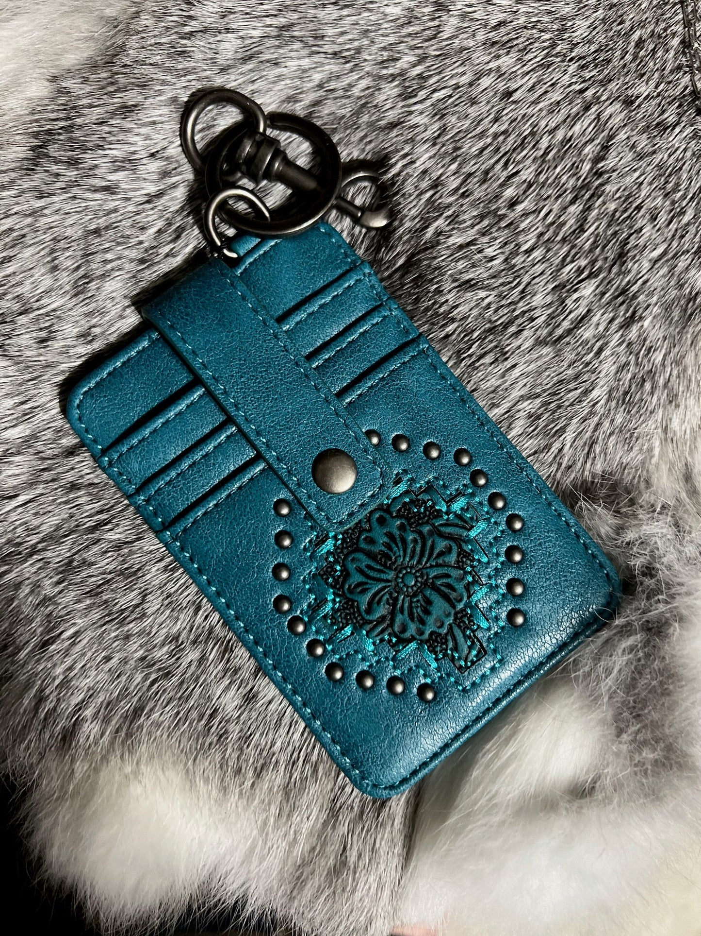 Turquoise Card Wallet Cedar Hill Country Market