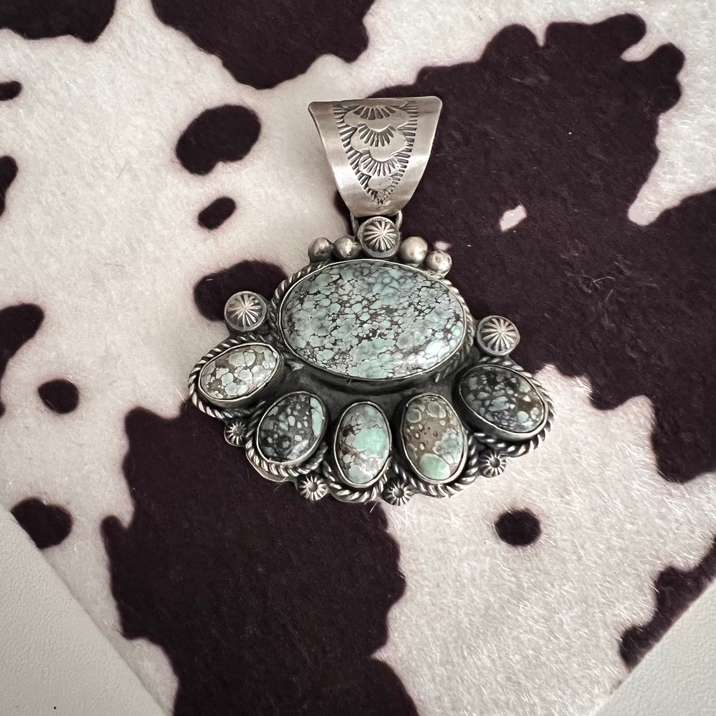 Genuine Tree From Turquoise Pendant - Artist Boyd Ashley Cedar Hill Country Market