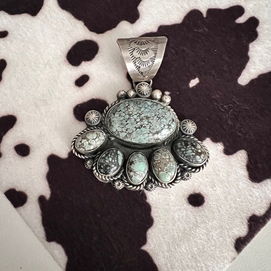 Genuine Tree From Turquoise Pendant - Artist Boyd Ashley Cedar Hill Country Market