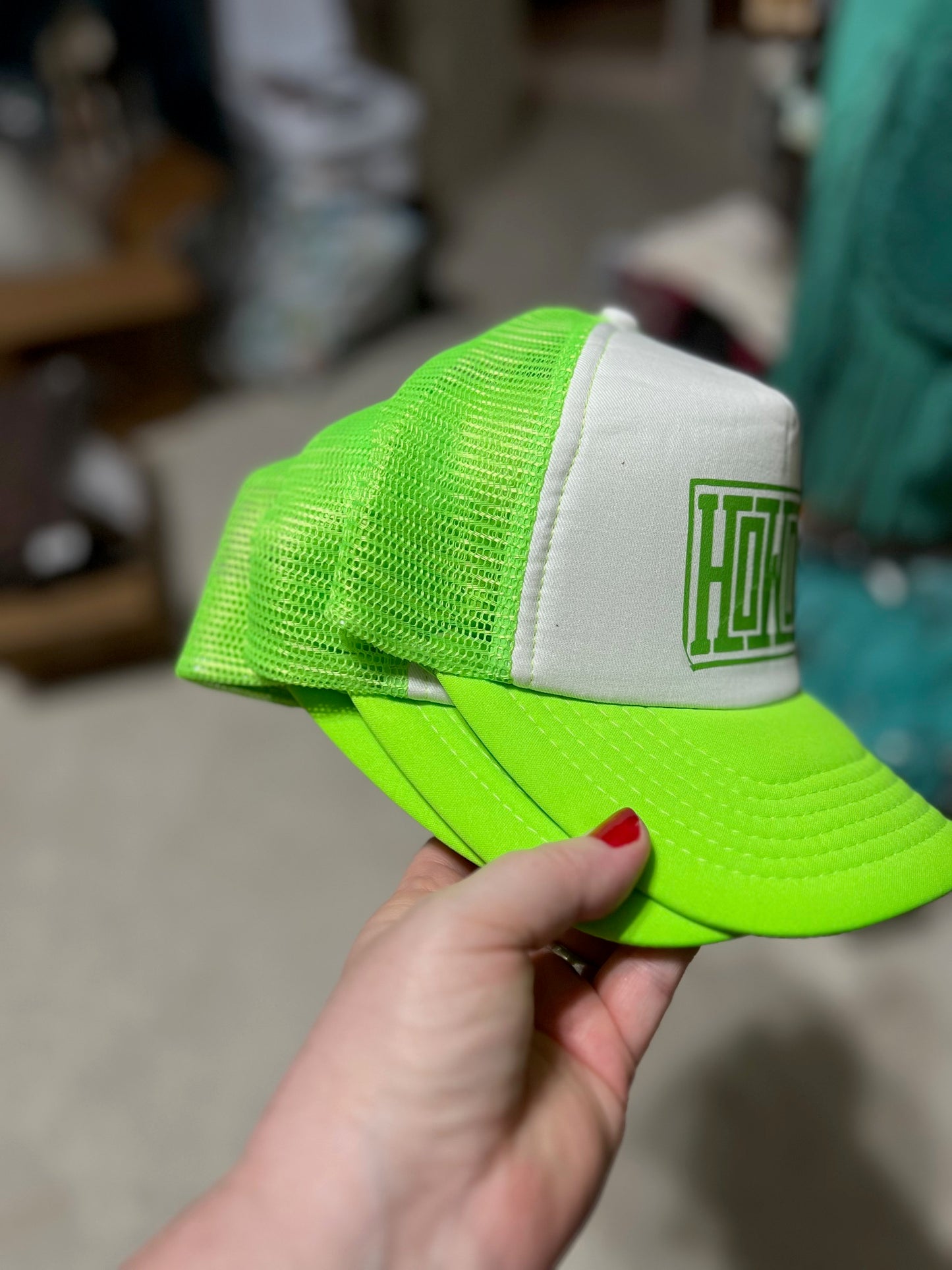 Neon Trucker Howdy Hat Cedar Hill Country Market
