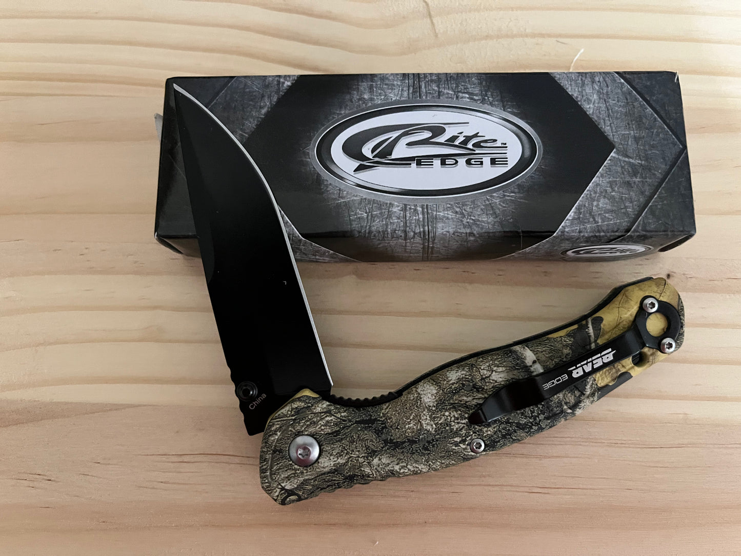 Bear Edge Camo Spring Assist Folding Knife 6007 CedarHill Country Market