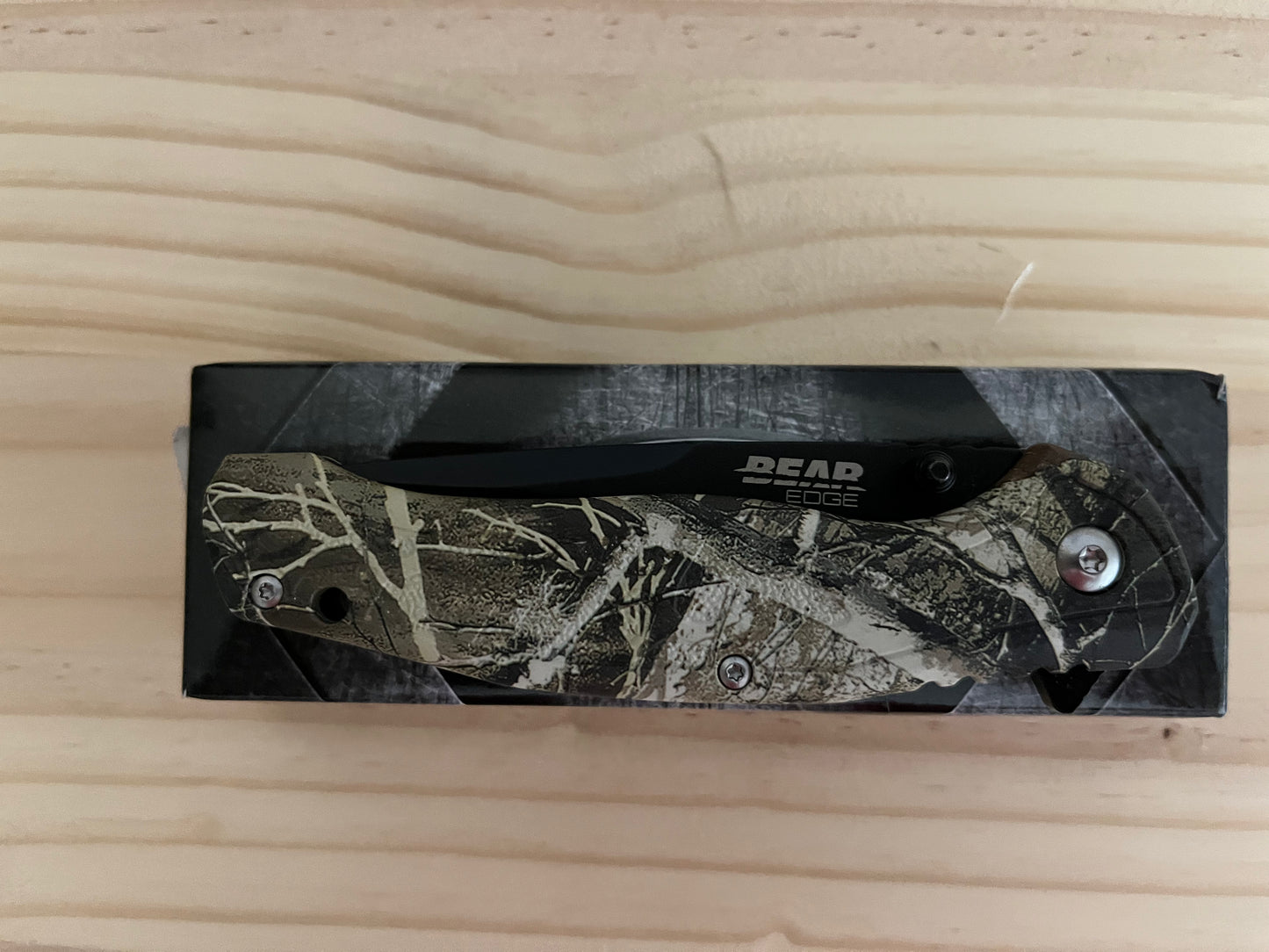 Bear Edge Camo Spring Assist Folding Knife 6007 CedarHill Country Market