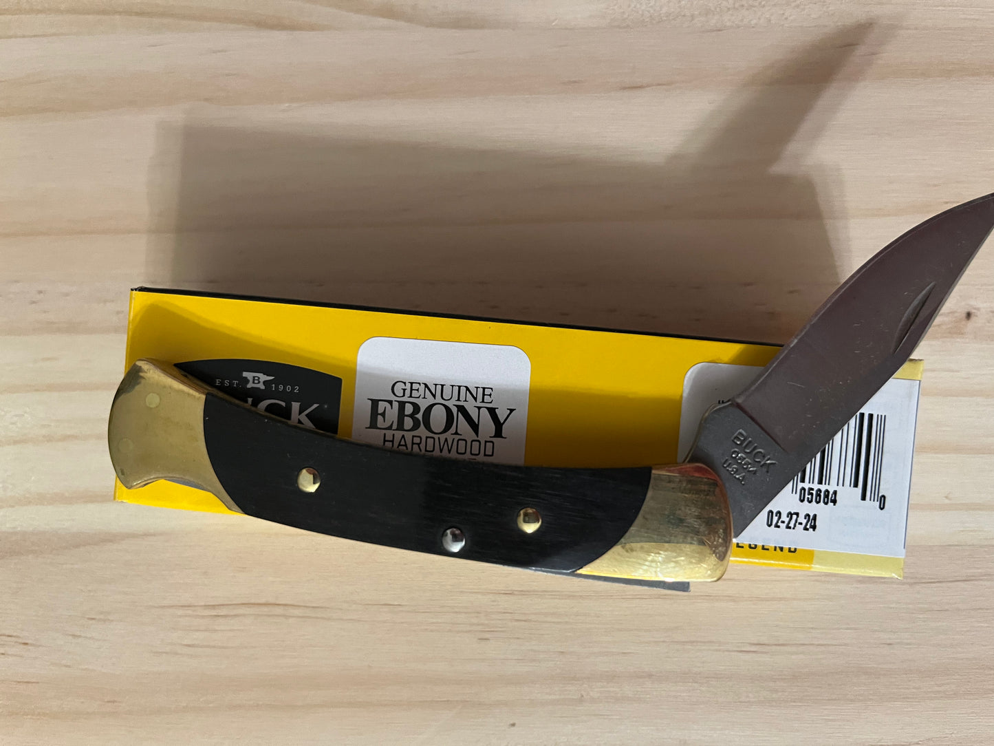 Buck "The 55" Lockback Folding Hunter Pocket Knife 6002 CedarHill Country Market