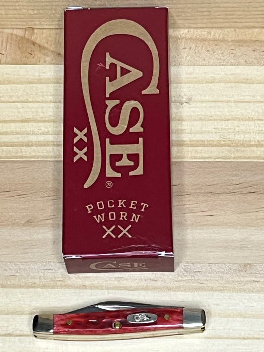 Case Pocket Worn Old Red Bone Corn Cob Jig Small Stockman Pocket Knife (CA10305) 7249 CedarHill Country Market