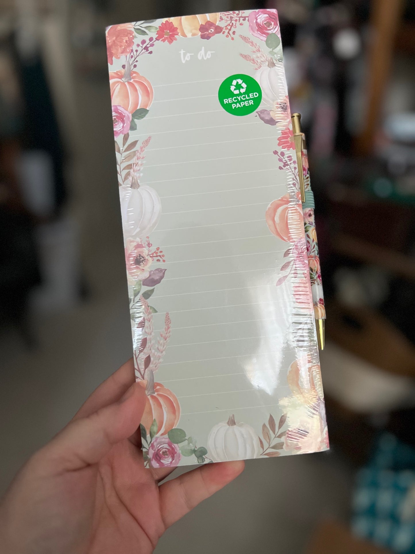 Refrigerator Notepads with Pen and Magnet CedarHill Country Market