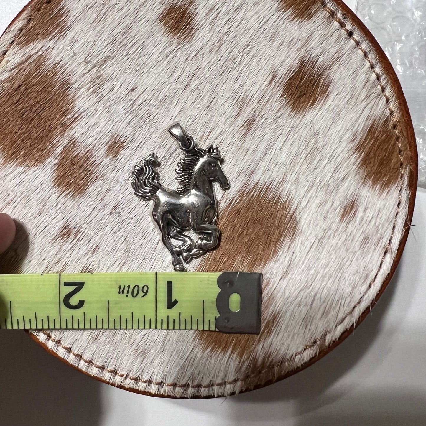 Sterling Silver Running Stallion Horse Pendant Cedar Hill Country Market