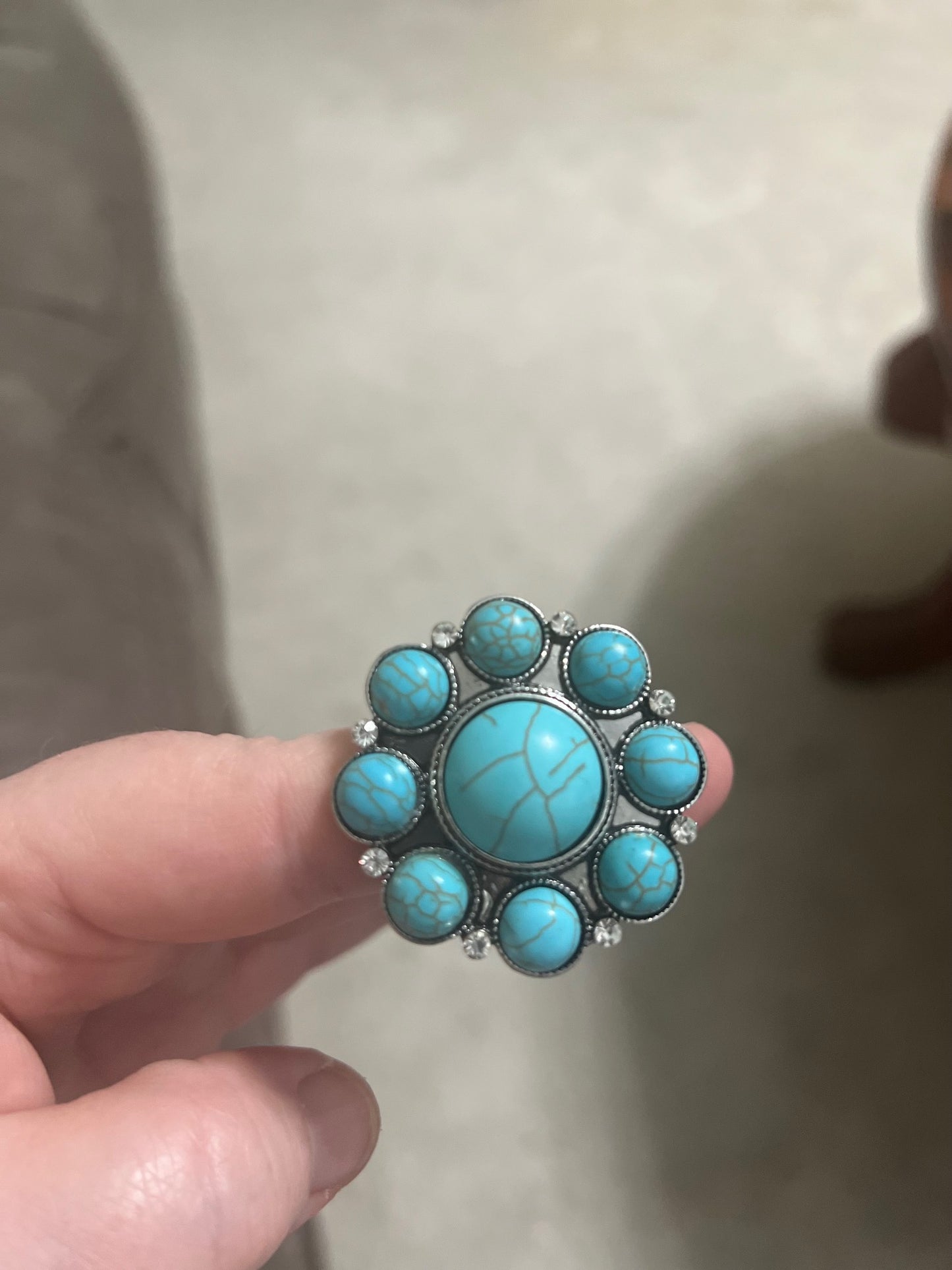 Faux Natural Stone Adjustable Rings CedarHill Country Market