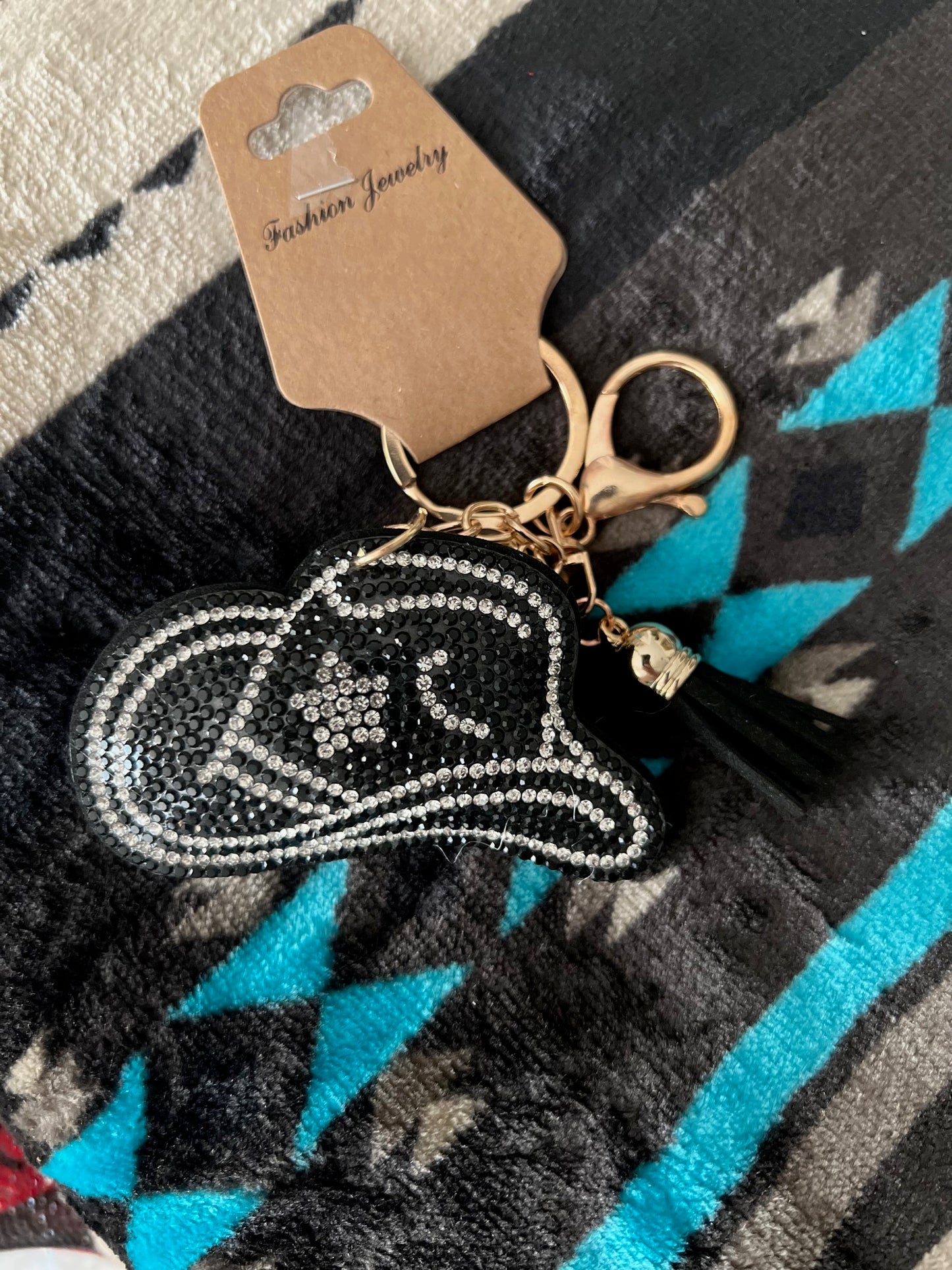 Rhinestone Western KeyChains Cedar Hill Country Market