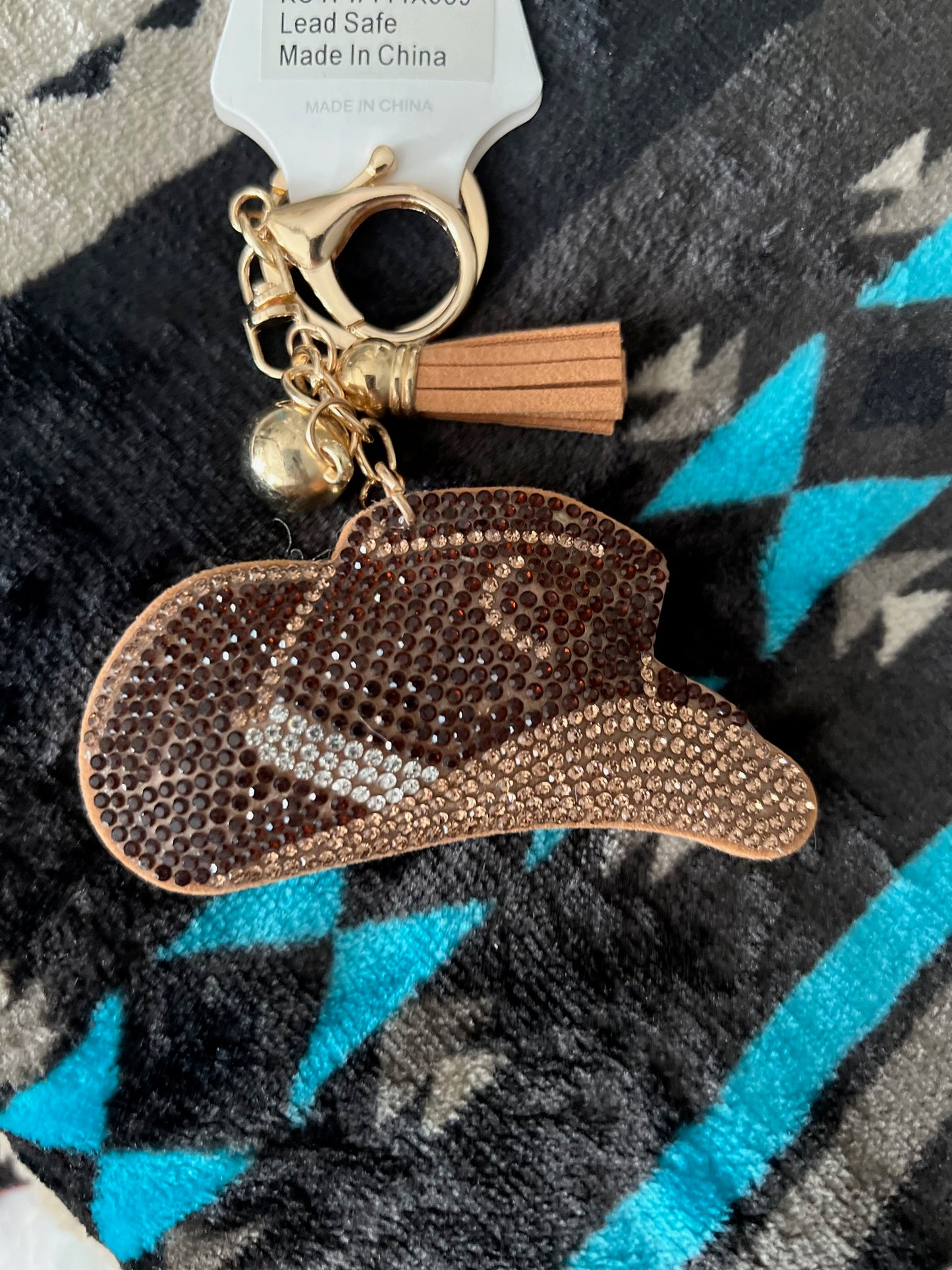 Rhinestone Western KeyChains Cedar Hill Country Market