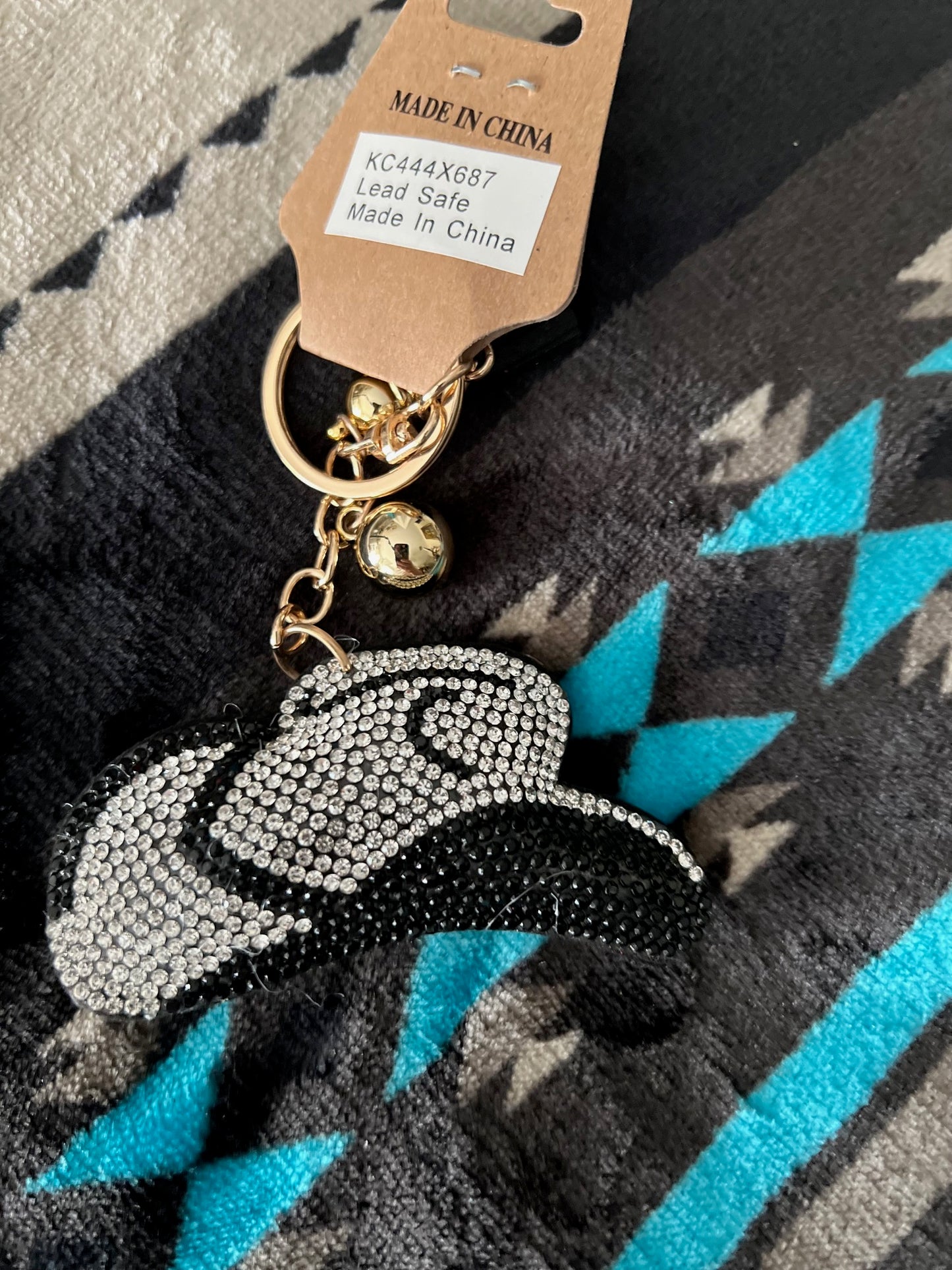 Rhinestone Western KeyChains Cedar Hill Country Market