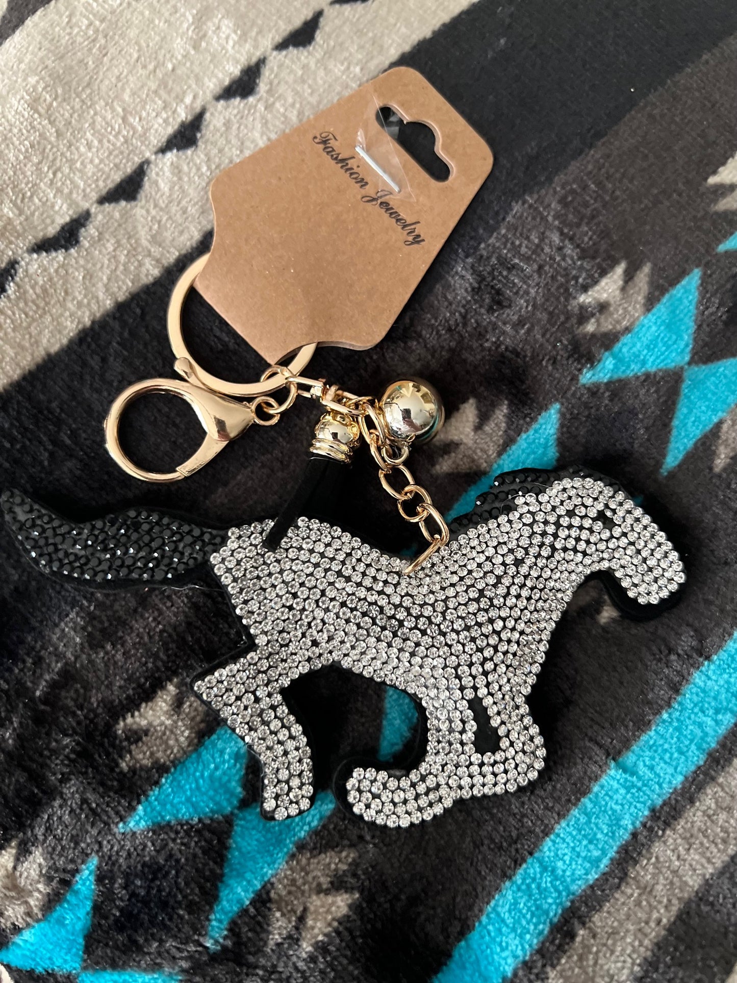 Rhinestone Western KeyChains Cedar Hill Country Market