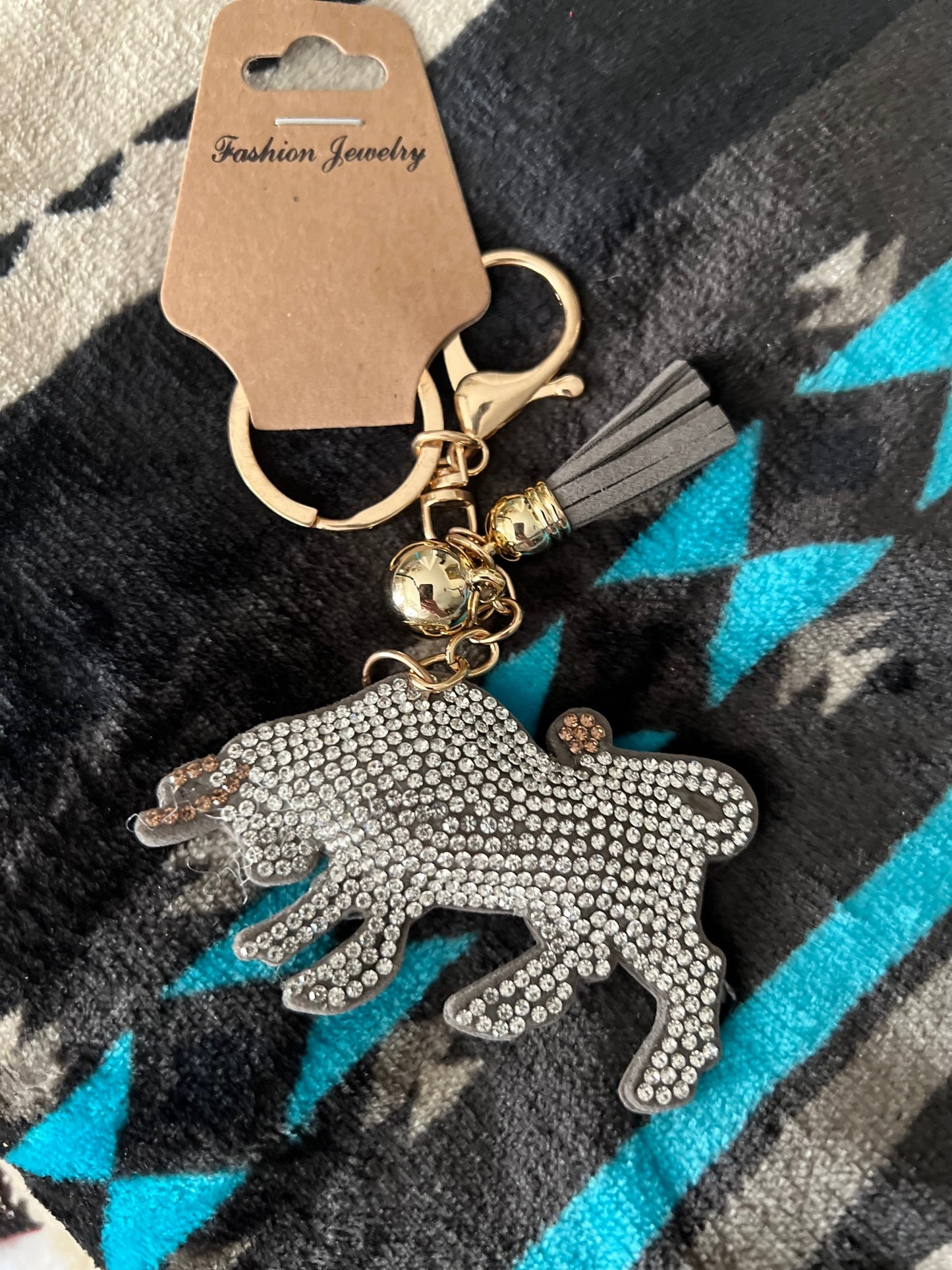 Rhinestone Western KeyChains Cedar Hill Country Market