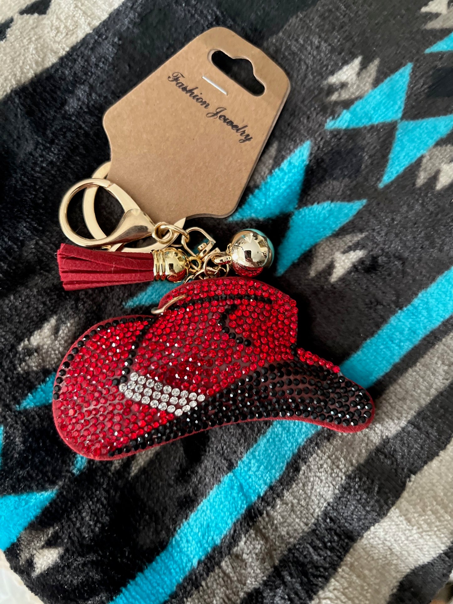 Rhinestone Western KeyChains Cedar Hill Country Market