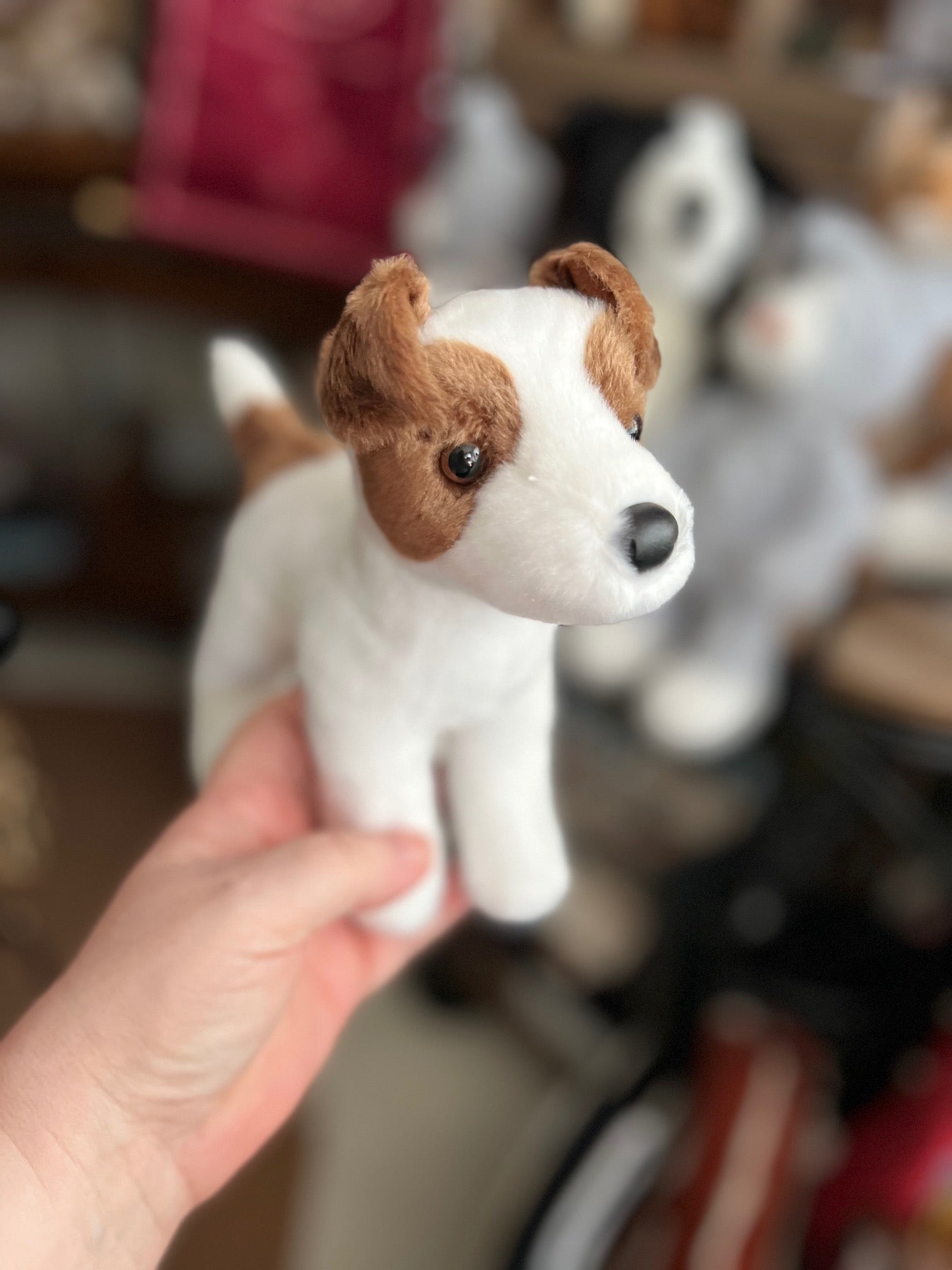 Jack Russell Terrier Stuffie 10" Cedar Hill Country Market