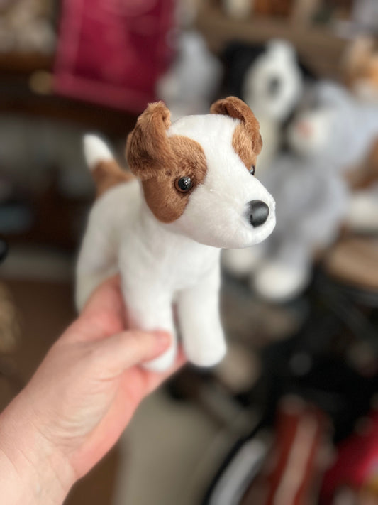 Jack Russell Terrier Stuffie 10" Cedar Hill Country Market