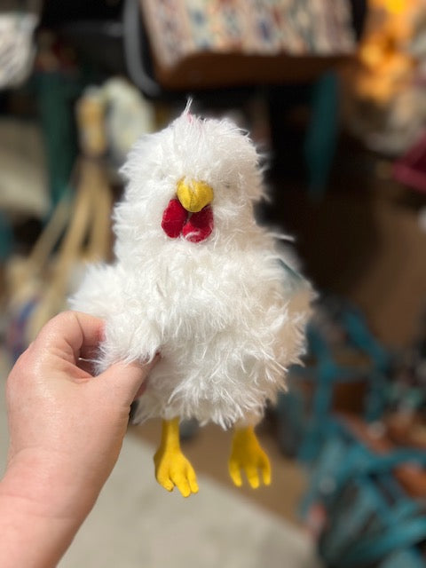 Manhattan Toy Cooper Chicken Stuffed Animal, 9" Cedar Hill Country Market