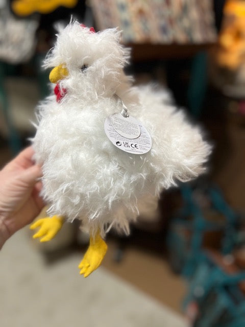 Manhattan Toy Cooper Chicken Stuffed Animal, 9" Cedar Hill Country Market