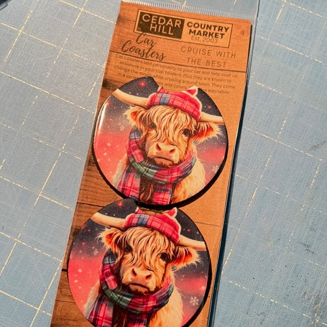 Car Coasters - Variety of Topics CedarHill Country Market