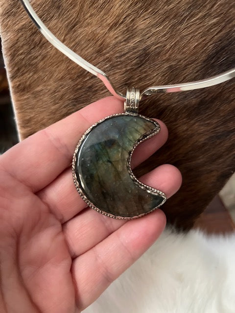 Laborite Moon Pendant 3 inch Cedar Hill Country Market