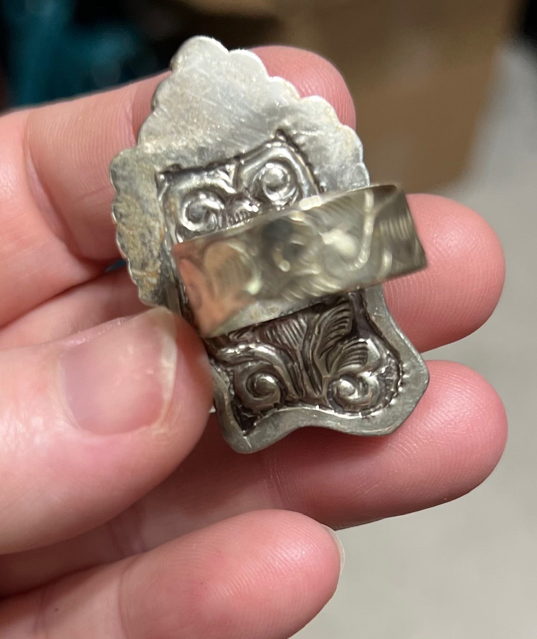 Labradorite Owl Ring - Adjustable Cedar Hill Country Market