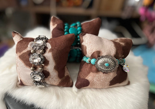 Jewelry Pillows / Display Puffs (Set of 3) 1756