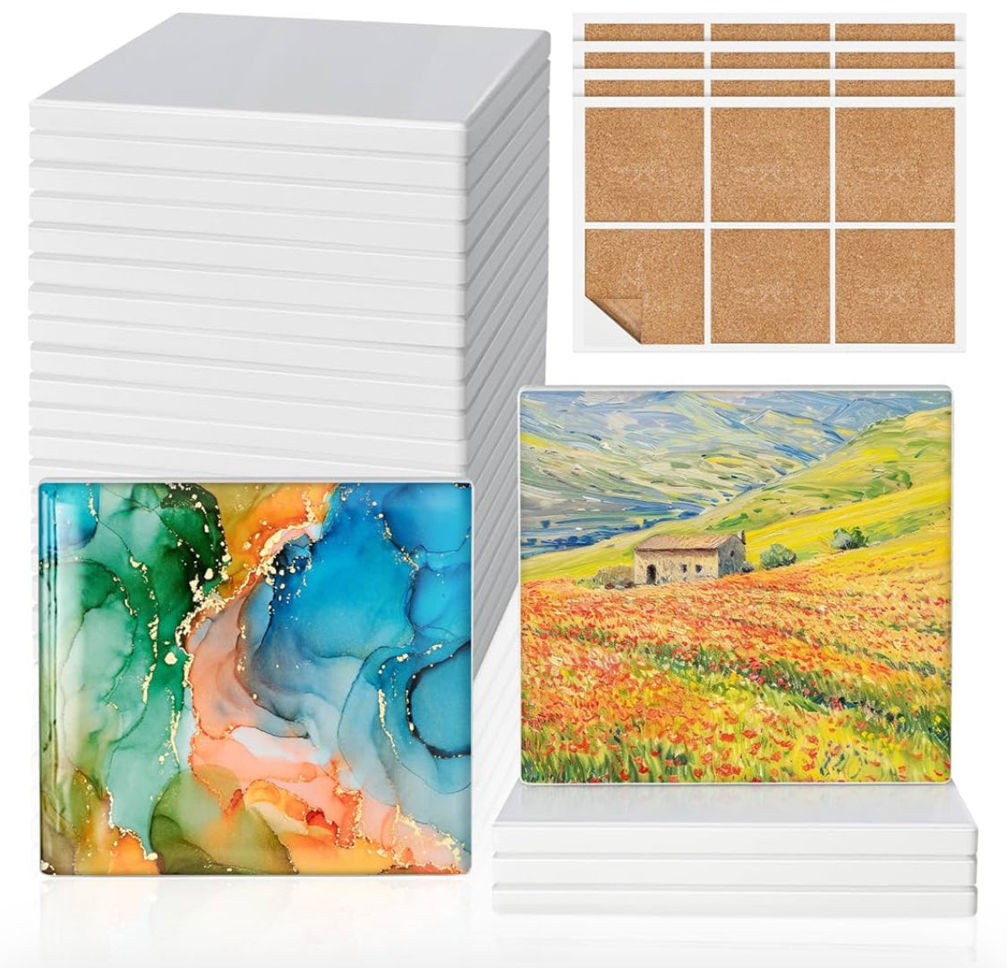 Square 4 inch Custom Coasters 0155