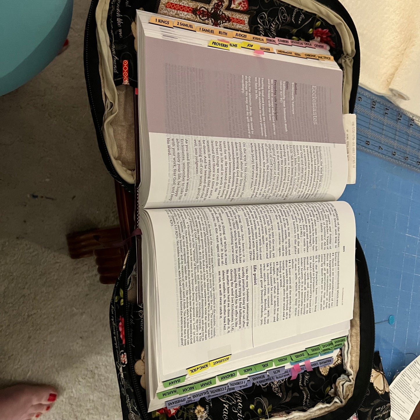 Handmade Fabric Bible/Book Covers - Assorted
