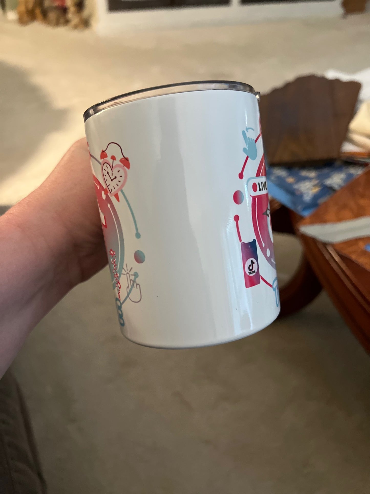 TikTok Time Insulated Cup (12 0z) 2234