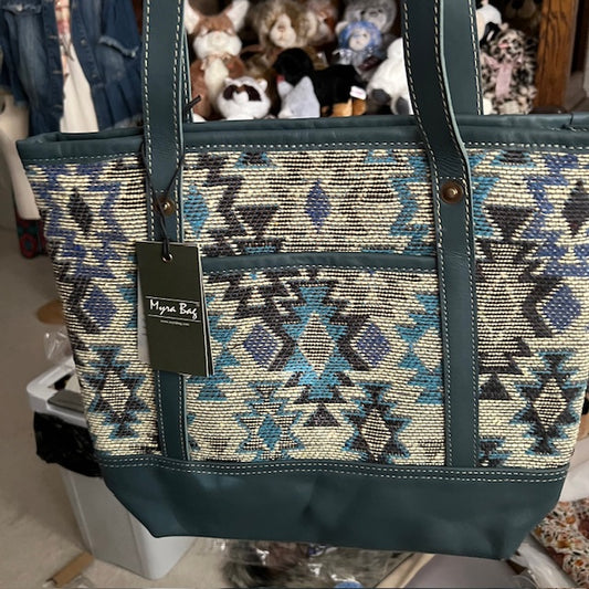 Zephyr Mesa Tote Shoulder Style Handbag 1963
