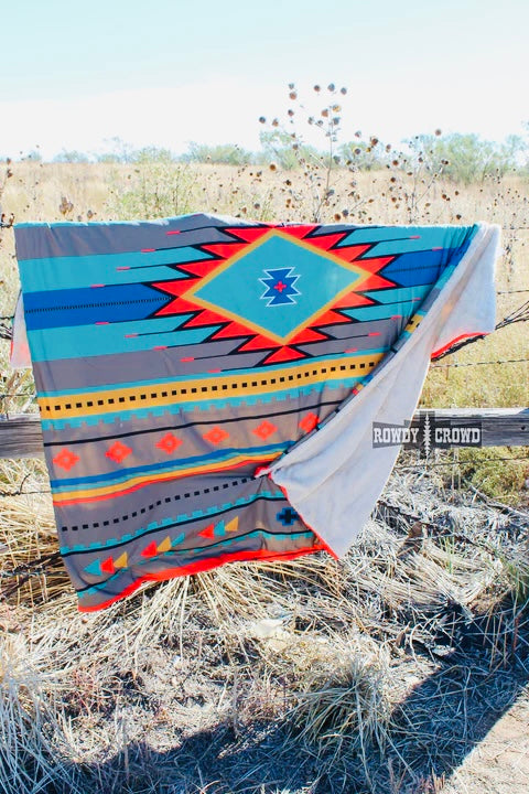 Bristol Western Aztec Style Blanket CedarHill Country Market